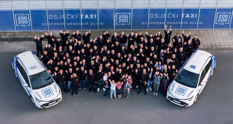 Osječki taxi - Lider taxi prijevoza u Osijeku i široj okolici