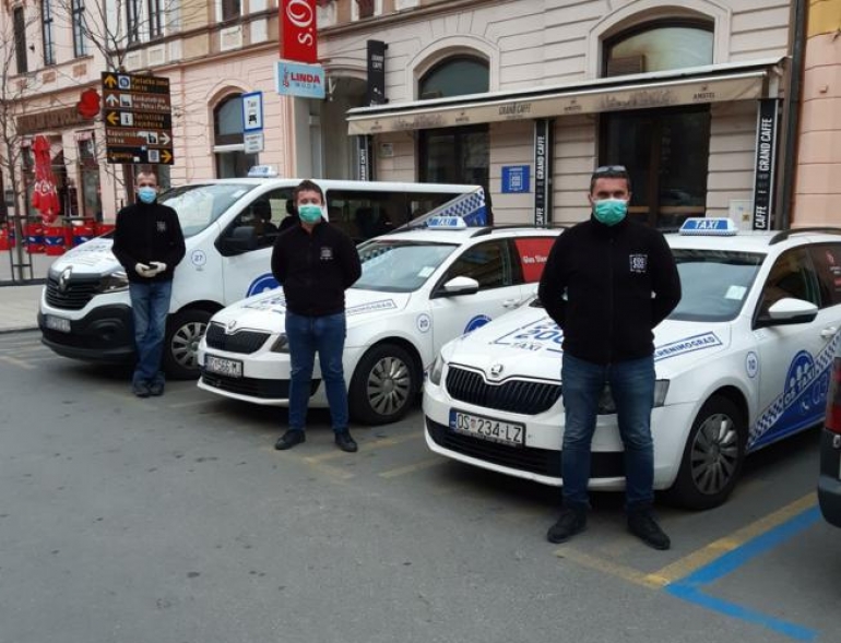 Tijekom epidemije Covid-19 virusa Osječki taxi neće „dizati“ cijene